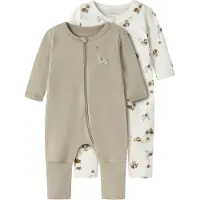 Name it Pijama De Manga Comprida Animal 2 Unidades
