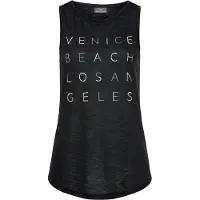 Venice beach Top creme / preto