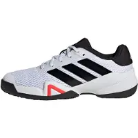 Adidas Sapatilha de desporto 'Barricade' preto / branco