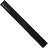 Knivesandtools Magnetic Knife Strip MKH104-50 Ash Black, tira magnética para facas, 50 cm