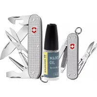 Victorinox Pioneer X Zwitsers canivete com Classic e Óleo de manutenção