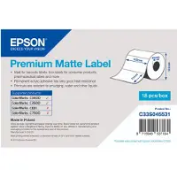 Epson S045531 etiqueta mate premium branca 102x51mm