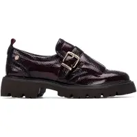 Carmela para mulher. 16259401-BURDEOS Mocassins 162594 borgonha (39), Plano, 1 a 3cm, Nenhum, Casual, Charão