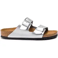 Birkenstock Sapato aberto 'Arizona BF' prata