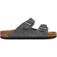 Birkenstock Chinelos Arizona mulheres - Cinza - 41