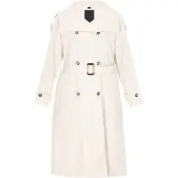 Dreimaster Klassik Sobretudo meia-estação 'Classic' offwhite