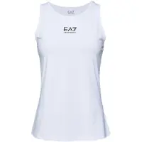 EA7 para mulher. 7W000314_AF14524 T-shirt Top Tennis Pro branca (M), Branco, Esportivo, Sportswear, Multisport, Viscoso, Sem mangas / correi