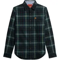Superdry para homem. M4010727A Camisa Lumberjack azul-marinho (S), Casual, Algodão, Manga comprida