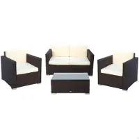 Aktive Mesa Com 2 Poltronas