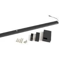 Emuca Barra De Armário Com Led Led Castor Bateria Extensível E Sensor De Movimento 558 Mm