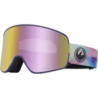 Dragon - Máscaras ski - NFX2 Sunset - Lumalens Pink Ion + Lumalens Violet para Unissexo - Branco