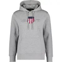 Gant Sweatshirt 'Reg Archive Shield' azul escuro / cinzento claro / vermelho / branco