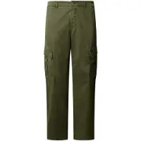 Pepe Jeans para homem. PM2100078 Calças utilitárias regulares verde (32), Casual, Algodão