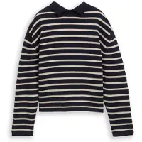Tom Tailor DENIM Pullover bege / navy