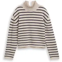 Tom Tailor DENIM Pullover bege / navy