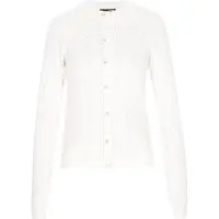 Dreimaster Casaco de malha 'Vintage' offwhite