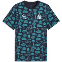 Puma Camiseta De Manga Curta Olympique Marseille Ftblculture Aop