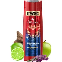 Old Spice Gel de banho RockStar para homens, para rosto, corpo e cabelo 400 ml