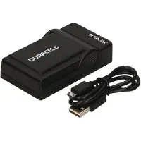 Duracell Carregador Com Cabo Usb Para Drnel14/nikon En-el14