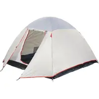 Elementerre - Tendas caminhada/trekking - Ascou 3 Gris para Unissexo - Cinzento