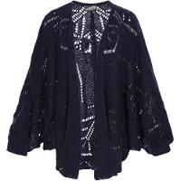 Dreimaster Casaco de malha 'Vintage' navy