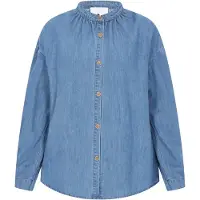 Usha Blusa azul ganga