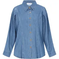 Usha Blusa azul ganga