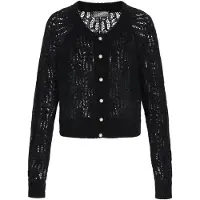 Dreimaster Casaco de malha 'Vintage' preto