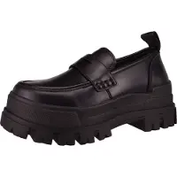 Buffalo Mocassins ASPHA LOAFER mulheres - Preto - 39