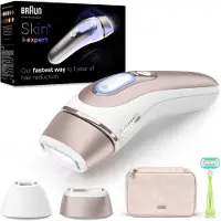 Braun Pele Inteligente Expert Dispositivo inteligente de depilação IPL IPL7147 para corpo, rosto, área do biquíni e axilas 1 un.
