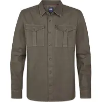 Petrol Industries Camisa 'Trempealeau' cáqui