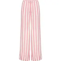 s.Oliver Calças de pijama cor-de-rosa / branco