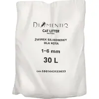 DIAMENTIQ Areia Para Gatos Neutra 30l