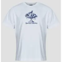 Service Works T-Shirt mangas curtas FRUIT BOWL TEE mulheres - Branco - US S