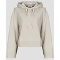 OLAF Sweat-shirt carapuço RETRO APPLIQUÉ HOODIE mulheres - Bege - EU XS
