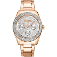 DKNY Relógio Feminino Chambers Multi Glitz 36 Mm