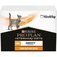 Purina Ração Para Gatos Pro Plan Veterinary Diets Para Controlo Da Obesidade 85g 10 Unidades