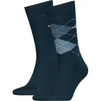 Tommy Hilfiger Meias Check 2 Pares