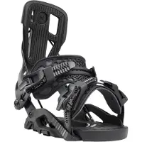 Nidecker - Fixações snowboard - Fuse Black para Unissexo - Nylon - Tamanho L - Preto
