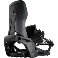 Nidecker - Fixações snowboard - Supermatic-Carbon Black para Unissexo - Tamanho M - Preto