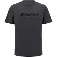 Santini Camiseta De Manga Curta Logo
