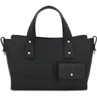 Tous para mulher. 2002373451 Bolsa City Medium preta (OSFA), Preto, Casual, Poliuretano