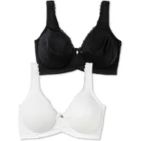 Sheego Soutien preto / branco