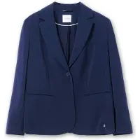 Sheego Blazer azul escuro