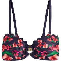 Ted Baker Top de biquíni navy / verde / roxo / vermelho