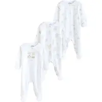 Next Pijama azul / cinzento / laranja / branco