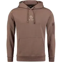 Key Largo Sweatshirt 'Membership' creme / castanho
