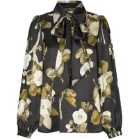 Dea Kudibal Blusa 'Kikkidea' creme / cáqui / preto / branco lã