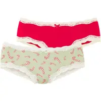 LASCANA Hipster verde claro / vermelho / branco
