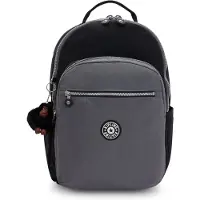 Kipling Mochila 'Seoul College Extra' cinzento / preto